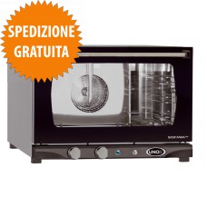 Forno Elettrico a Convezione e Umidificazione Manuale 3 Teglie 46x33